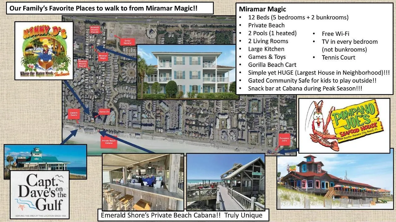 Miramar Magic Villa Destin Holiday home